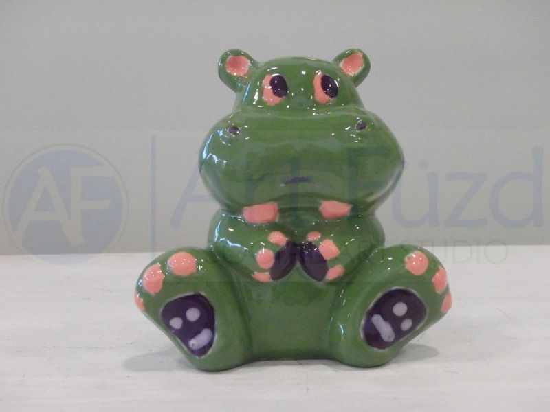 Hilda the Hippopotamus Figurine ~ 4.25 x 2.25 x 4