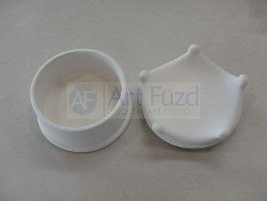 Princess Crown Shaped Box ~ 4.25 x 4.25 x 3.25