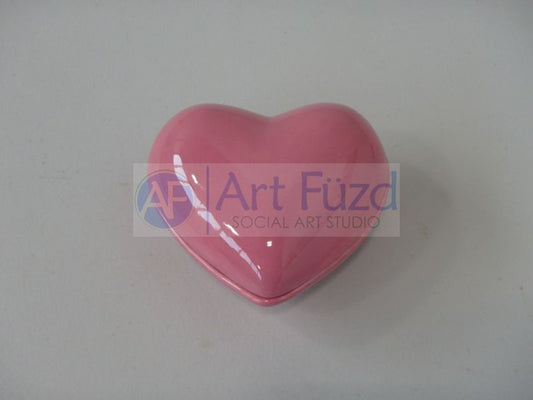 Small Rounded Heart Box ~ 3.5 x 3 x 1.5