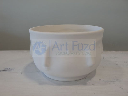 Many Faced Faces Planter (28 oz.) ~ 5.5 x 5.5 x 3.25