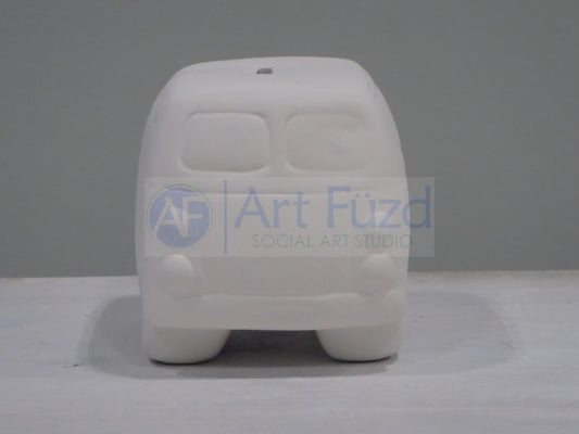Retro Hippie Van Bank, includes Stopper ~ 5.25 x 3.5 x 4