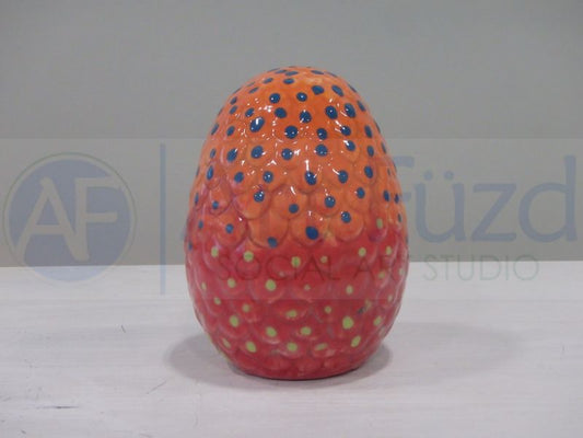 Large Dragon Egg Figurine ~ 3 x 4