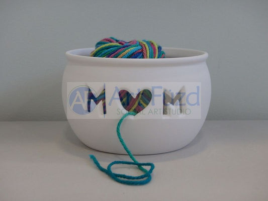 MOM Yarn Bowl ~ 6 in. dia. x 4 in. high