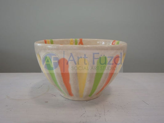 Small Retro Ice Cream Bowl ~ 4.5 dia. x 2.5 high