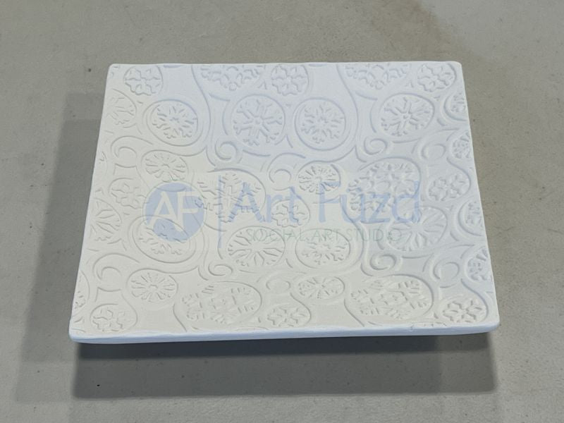 Embossed Winter Bliss Dish ~ 5.5 x 5.5 x 1