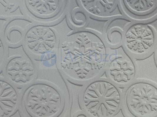 Embossed Winter Bliss Dish ~ 5.5 x 5.5 x 1