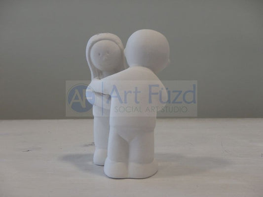 Huggy Couple His and Her Salt and Pepper Set ~ 2.75 x 2.25 x 4
