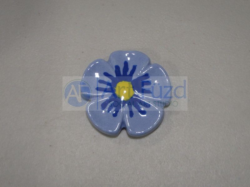 Small Cute Flower Bisquie ~ 1.25 x 1.25 x 0.25