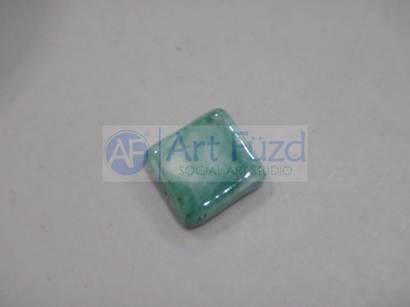 Small Plain Square Bisquie ~ 1 x 1 x 0.25