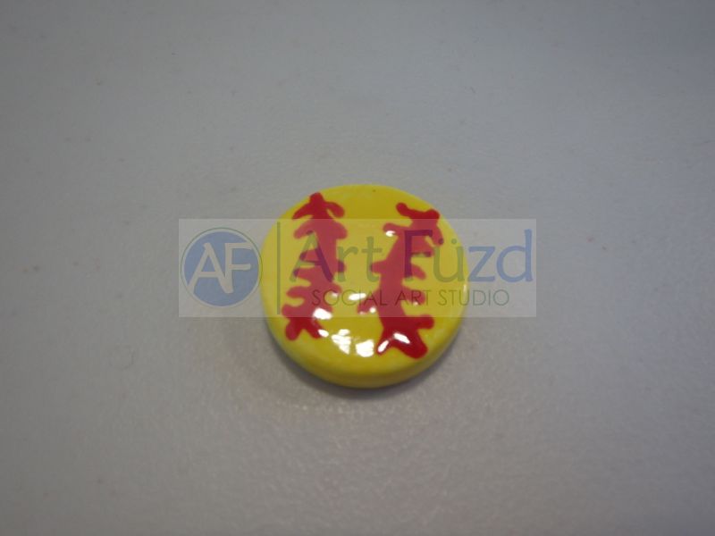 CLEARANCE: Small Plain Circle Bisquie ~ 1 x 1 x 0.25