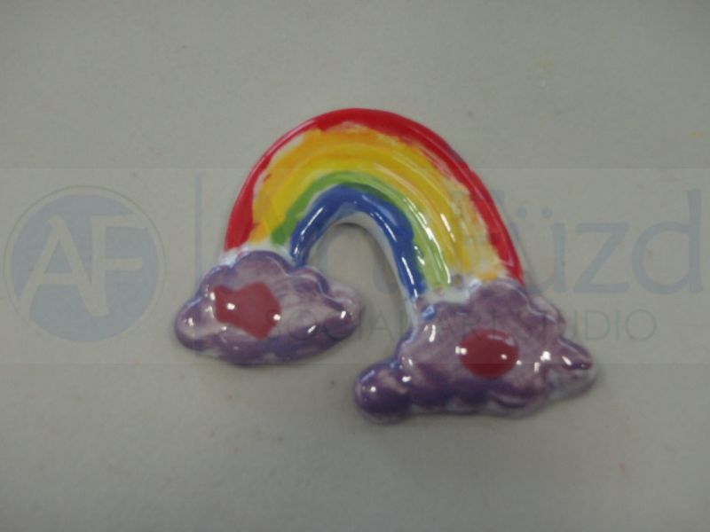 Rainbow Bisquie ~ 2.5 x 2