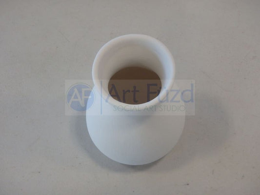 Small Teardrop Vintage Style Vase ~ 2.75 in. dia x 3.5 in. high