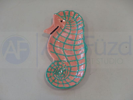 Small Seahorse Dish ~ 6.75 x 3.75 x 0.75
