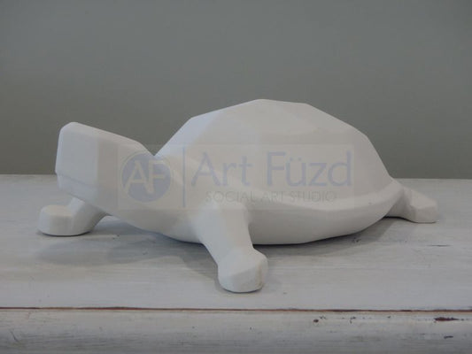 Faceted Turtle Figurine ~ approx. 11 x 7 x 4