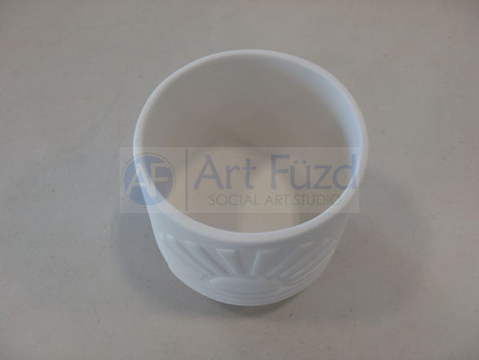 Happy Sun Footed Planter or Container ~ 5 in. dia. x 5 in. high