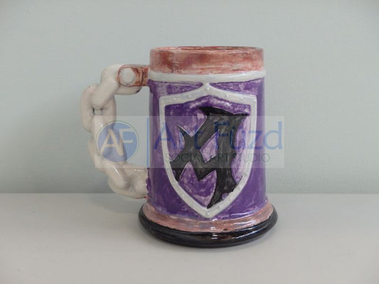 Large Shield Stein (24 oz.) ~ 6 x 3.5 x 6