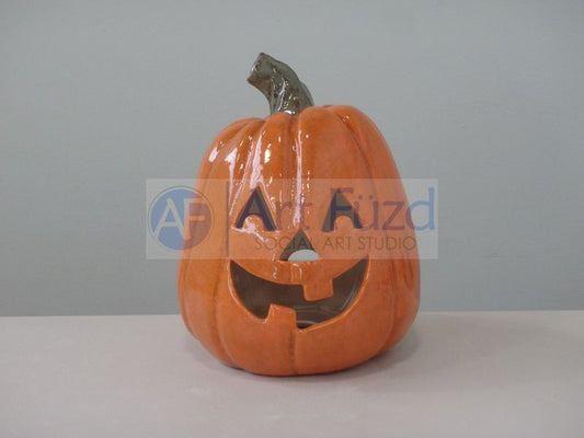Large Light Up Pumpkin Lantern, includes Light Kit ~ 6.25 x 8