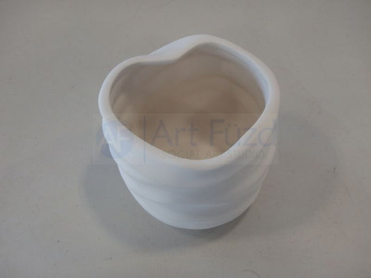 Wave Planter ~ 4.25 in. dia. x 4 in. high