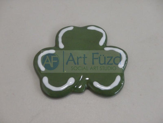 Shamrock Bisquie ~ 3 in. wide