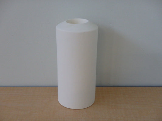 Medium Round Cylinder Candle Holder ~ 3.25 dia. x 7 in. high