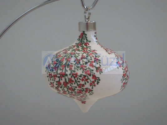 Curvy Retro Holiday Ornament (3 Designs) ~ 3 x 3