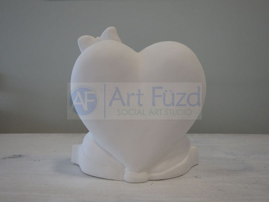 Girl Heart Bank, includes Stopper ~ 6 x 6