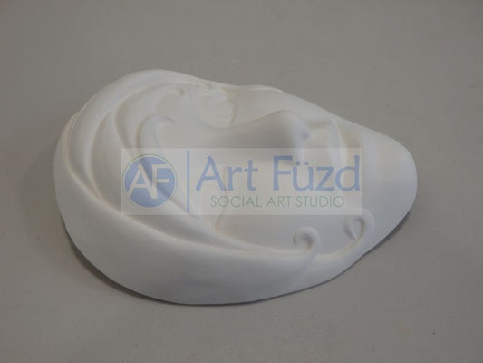 Swirl Mask ~ 5.5 x 1.75 x 7