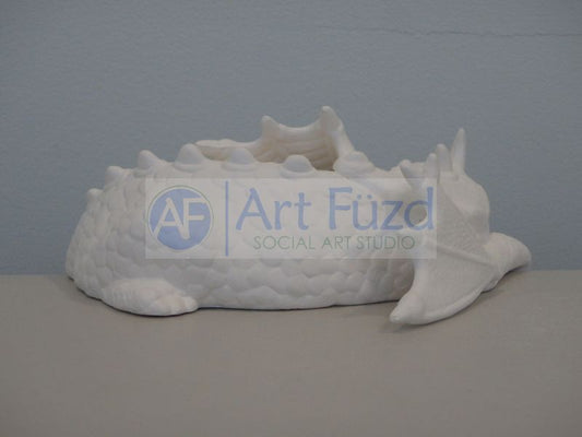 Large Shelf Sleeper Dragon Figurine ~ 7 x 4 x 8