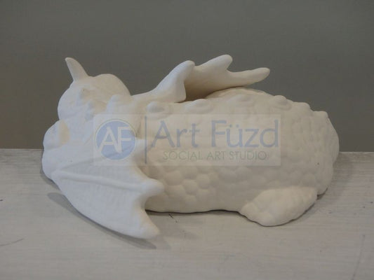 Small Shelf Sleeper Dragon Figurine ~ 5 in. long