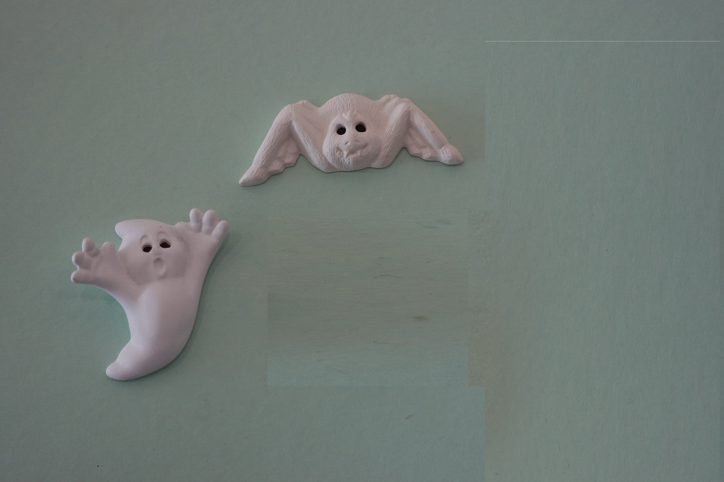 BUNDLE: 2 spooky eyes ~ bat and ghost