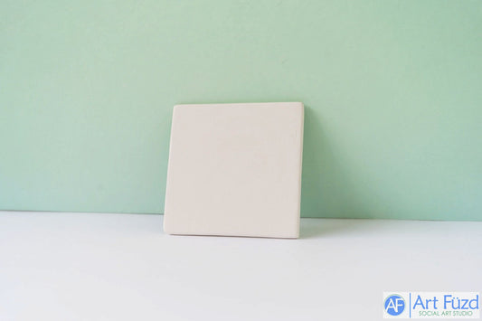 Catalina Untersetzer oder dekorative Fliese im barocken Blumendesign ~ 3,5 x 3,5 x 0,25