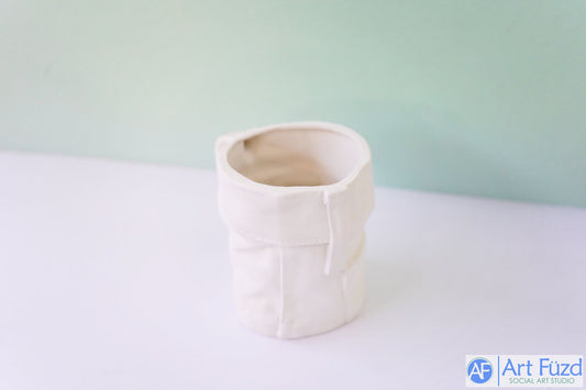 *Blue Jeans-Tasse ~ 5 x 4,25 x 3,5 Zoll tief