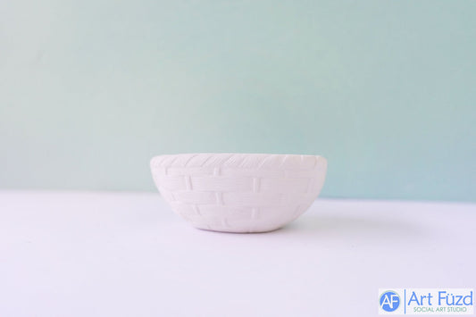 Small Oval Wicker Basket (no handle) ~ 3.5 x 2.25 x 1.5