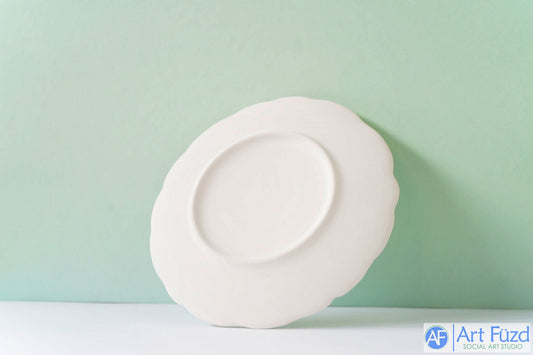 Small Rose Dish ~ 8.25 in. dia. x 0.75 high