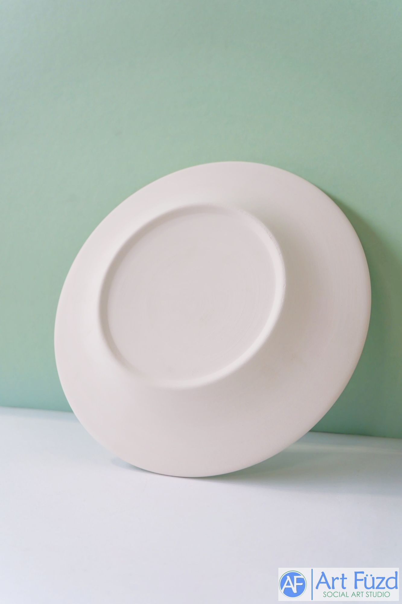 Wide Rim Dinner Plate ~ 10.5 in. dia.