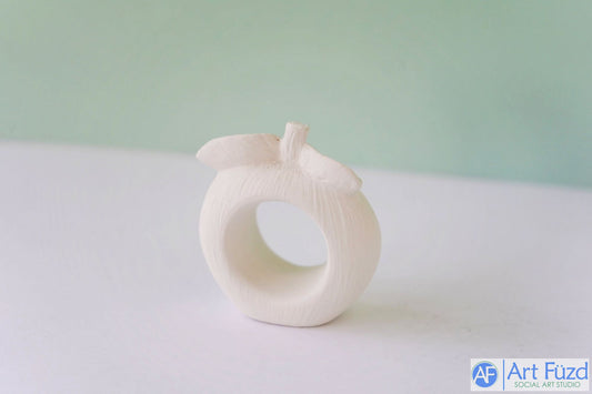 Apple Shaped Napkin Ring Holder ~ 2.25 x 1 x 2.25