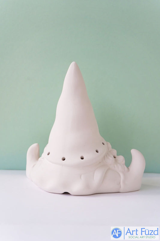 LIghted Tree Bearded Gnome Light-Up Figurine, includes Light Kit ~ 10.25 x 7.25 x 9.75