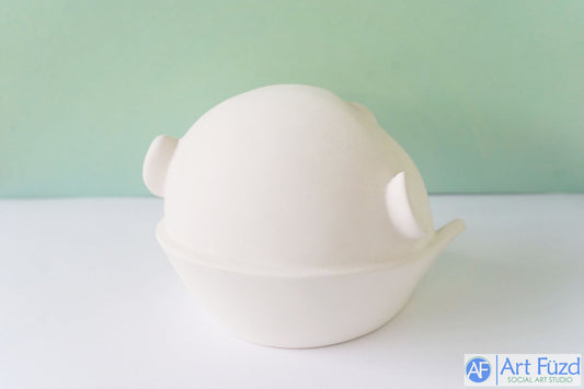 Vampire Loud Mouth Candy Container ~ 7.5 x 6.25 x 5.5