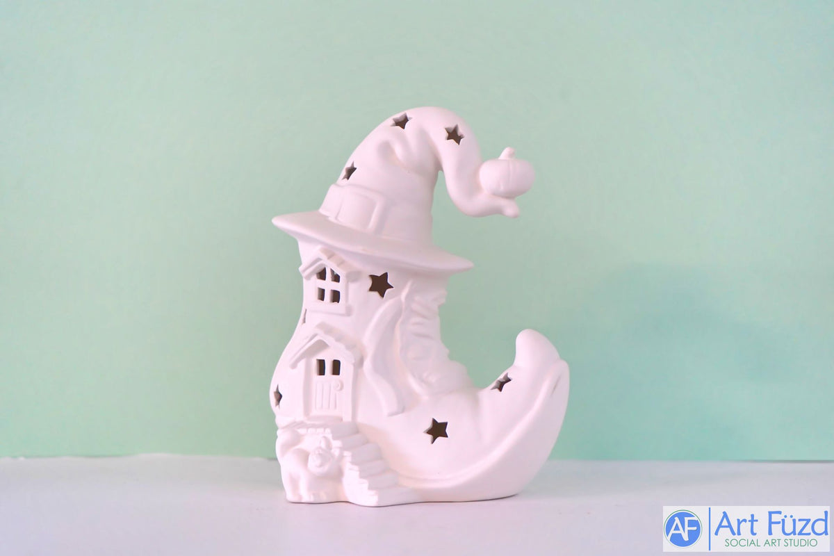Witches Boot House Lantern ~ 6.25 x 3.5 x 8