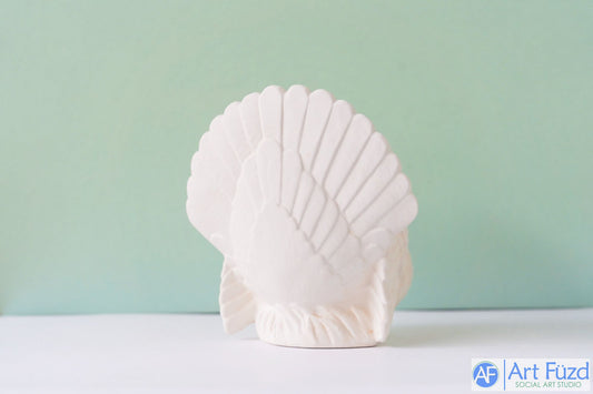 Figura de pavo realista grande ~ 6 x 5 x 6