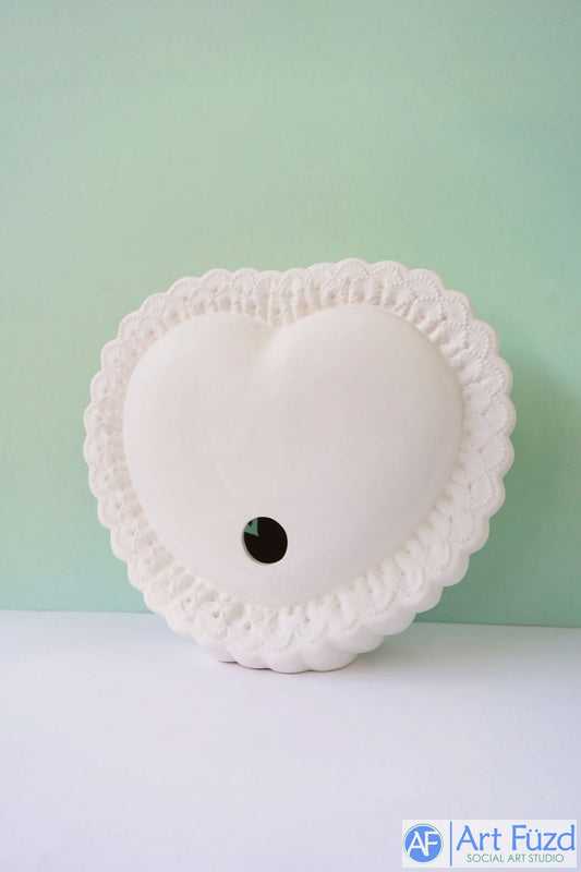 Large Heart "Be Mine" Standing Plaque, includes Light Kit ~ 12 x 10