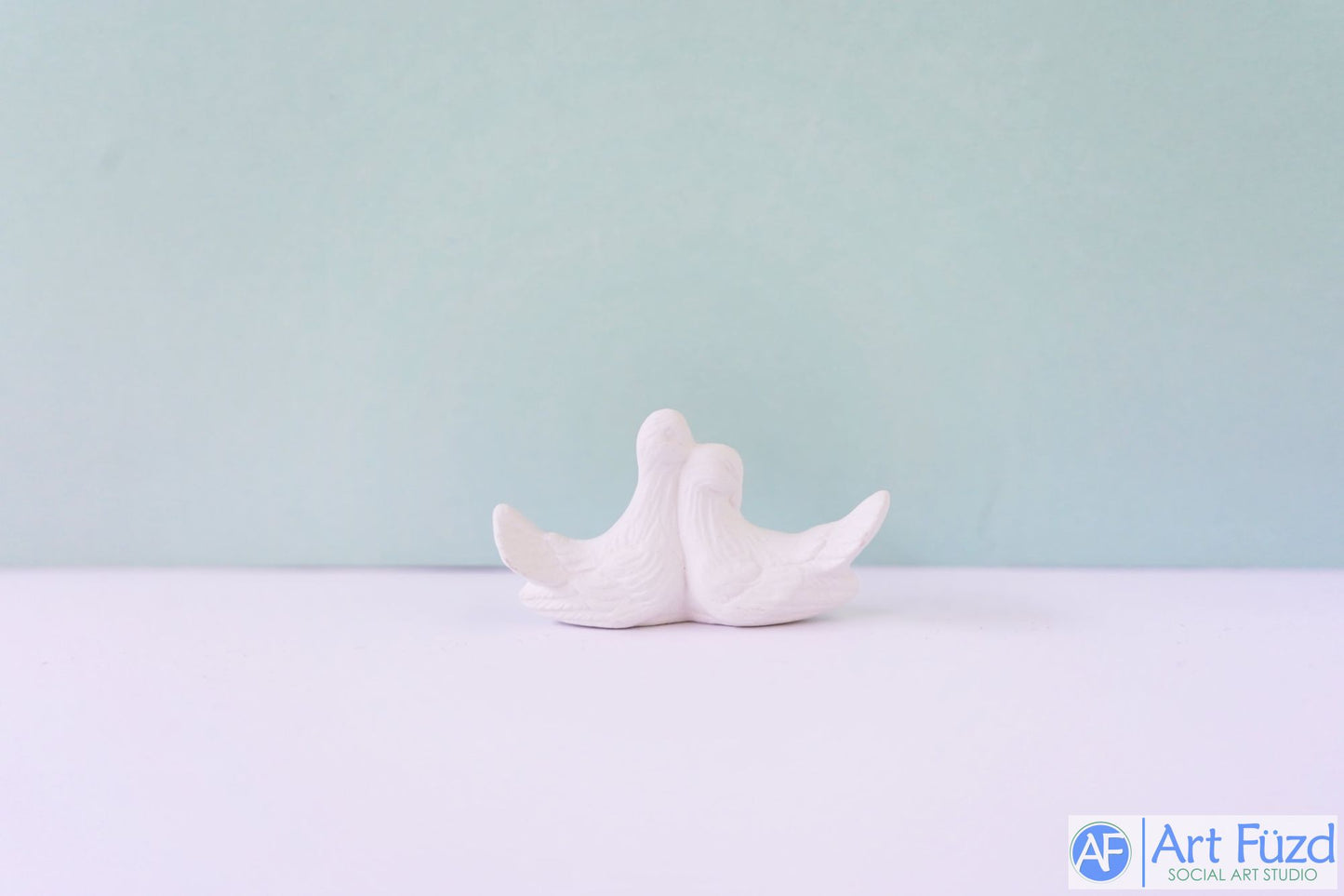 Miniature Kissing and Conjoined Ducks ~ 2.5 x 0.75 x 1.5