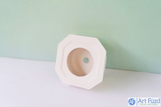 Christmas Tree Base with Art Deco Design ~ 4 x 4 x 1.5