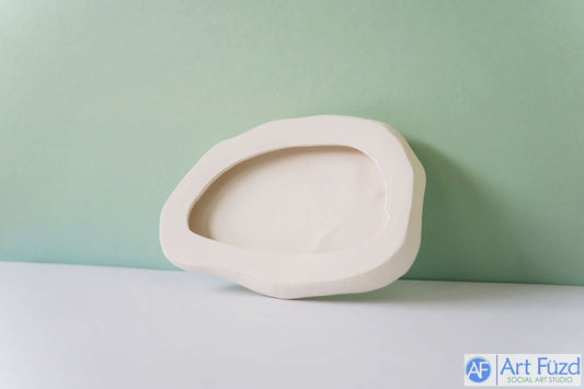 Base o plataforma mediana plana deforme ~ 8,25 x 5,75 x 0,75