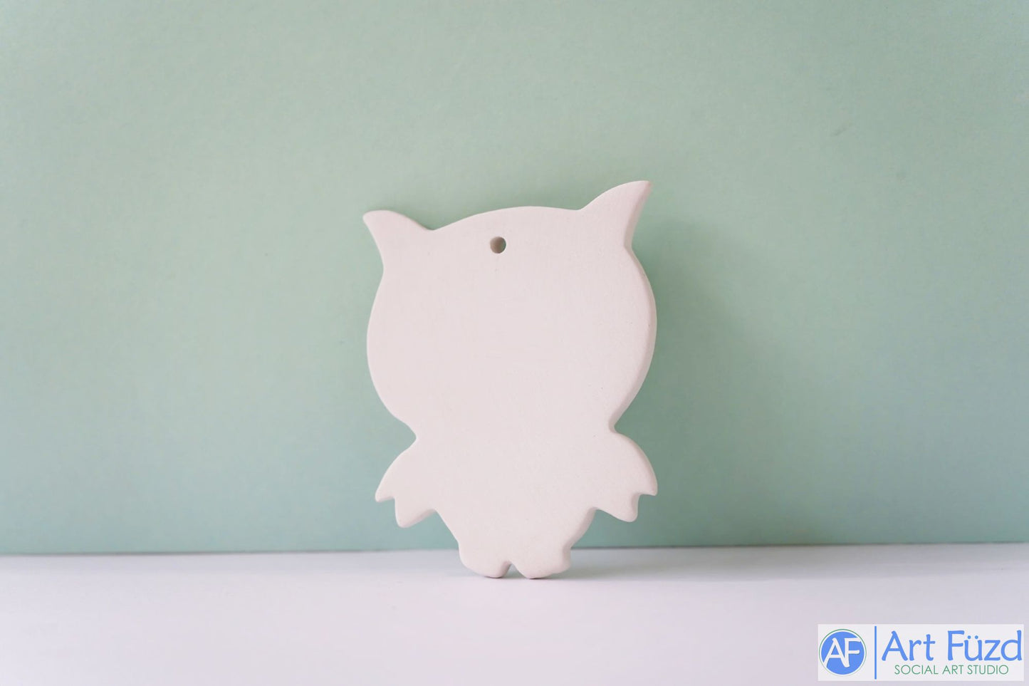 Flat Kooky Owl Holiday Ornament ~ 3 x 4