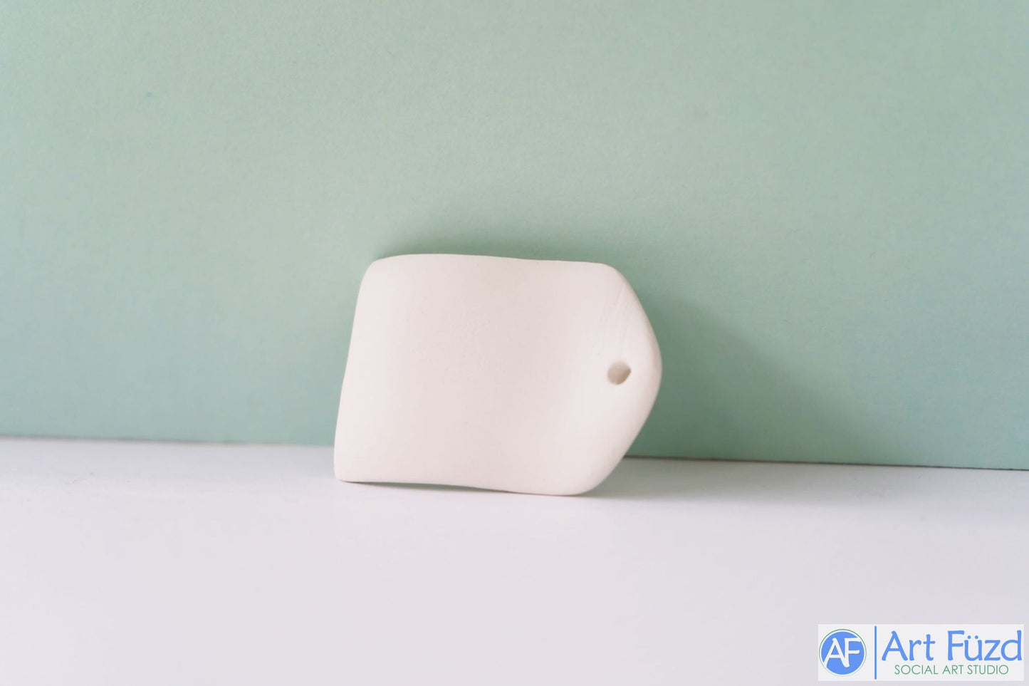 Flat Holiday Ornament or Gift Tag - Baby Boy's First Christmas