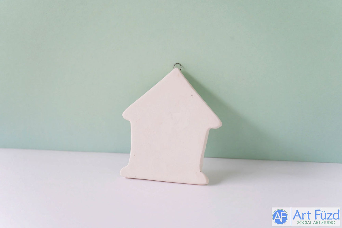 Flat Gingerbread House Holiday Ornament ~ 3.25 x 3.5