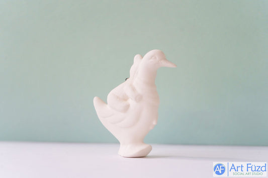 Goose with Bear Holiday Ornament with Hook (four styles) ~ approx. 4 x 1 x 3.5