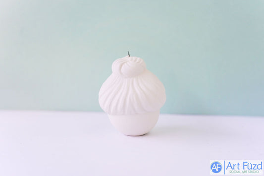 *Mrs. Claus Holiday Ornament with Hook ~ 2.5 x 2.25 x 3