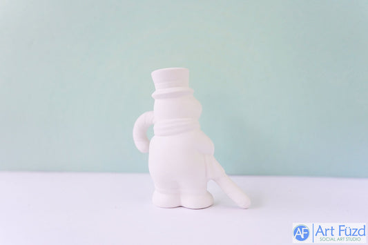 *Süßer Schneemann mit Zuckerstangen-Ornament ~ 3,25 x 1,5 x 3,25